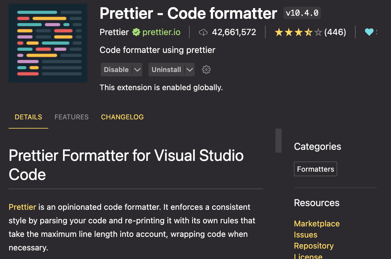 Prettier-Code Formatter